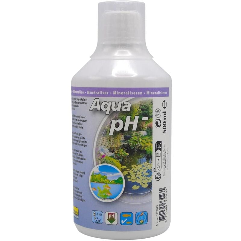 Traitement de l'eau d'étang Aqua PH- 500 ml pour 10000 L Ubbink