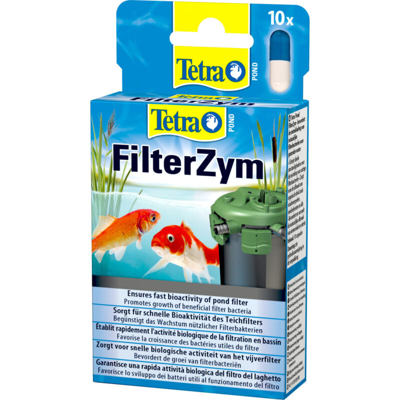 Filter Zym 10 tabs Tetra Pond traitement eau filtre bassin poisson Tetra