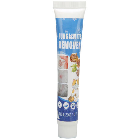 Traitement Doux Anti-Démangeaisons pour Chats et Chiens - Élimine Acariens et Peau Sèche - 20g