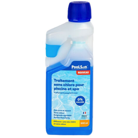 Traitement eau de piscine sans chlore PooLSan