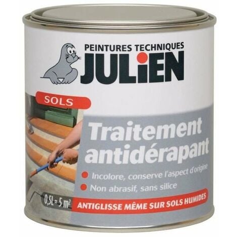 main image of "Traitement GLISSPAS anti dérapant 0.5 litre - JULIEN"