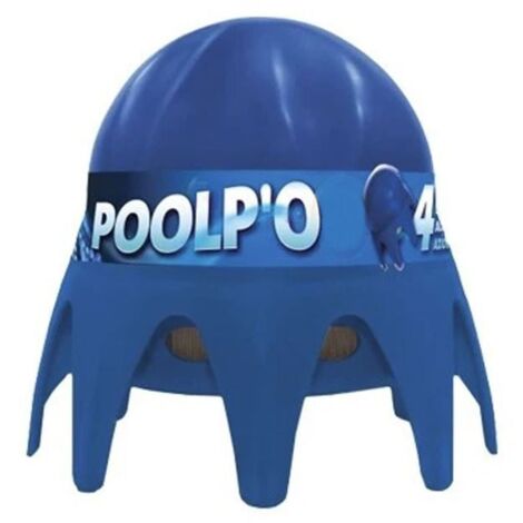 Traitement Mensuel eau de piscine Entretien 4en1 POOLP'O Piscines avec ou sans filtration Spa - Bleu
