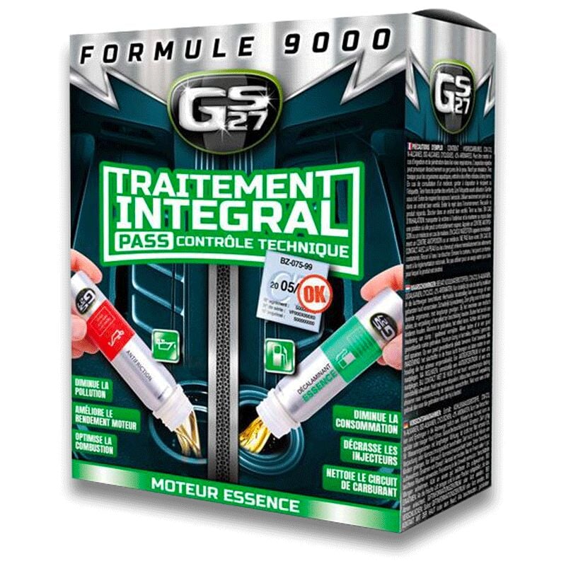 Gs27 - Décalaminant et antifriction Essence formule 9000