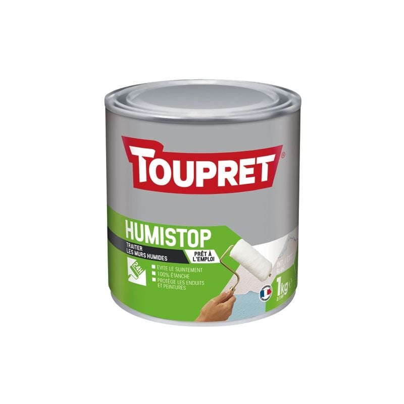 Humistop liquide intérieur extérieur 1kg - Toupret
