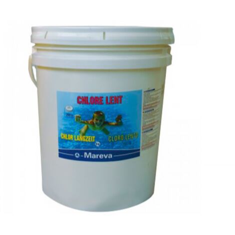 Traitement piscine Mareva REVA-KLOR LONG galets 250g longue durée 10kg