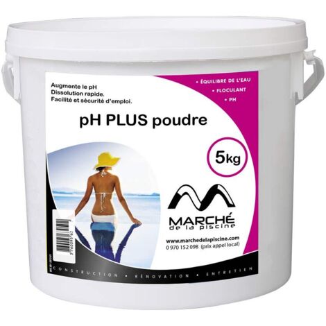 Traitement piscine OCEDIS Correcteur de pH piscine pH plus poudre seau 5kg