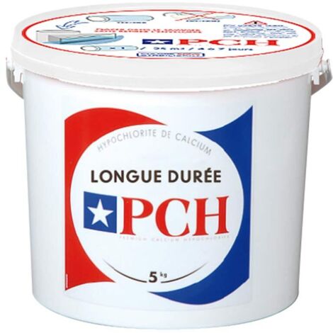 Traitement piscine OCEDIS Désinfectant piscine chlore sans stabilisant PCH longue durée seau 5,1Kg