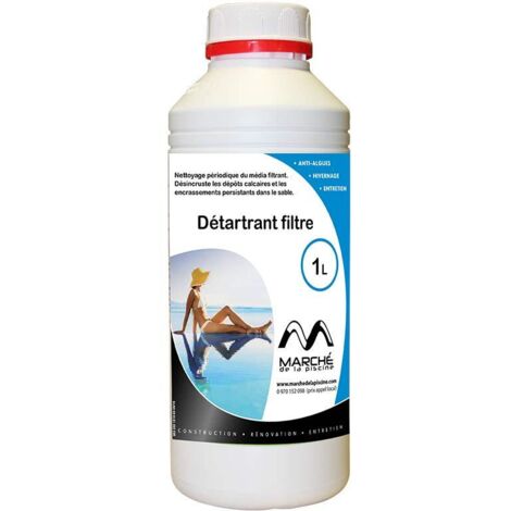 Traitement piscine OCEDIS détartrant pour filtre piscine bidon 1L