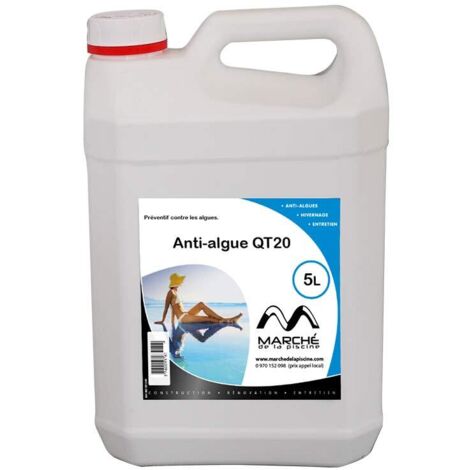 Traitement piscine OCEDIS préventif anti-algues QT 20 bidon 5L