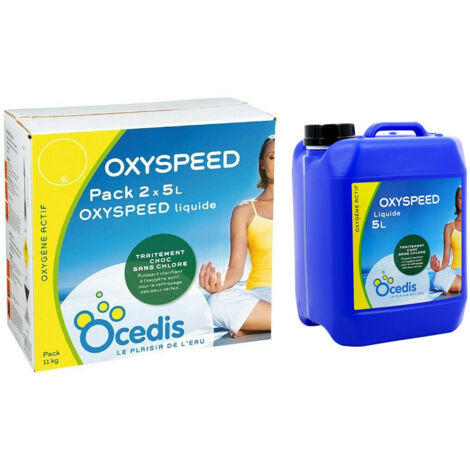Traitement piscine Ocedis rattrapage eaux vertes piscine OXYSPEED PRO 10L