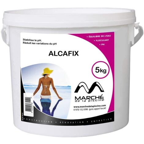 Traitement piscine OCEDIS Stabilisant pH piscine ALCAFIX seau 5kg