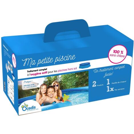 Traitement piscine piscine hors-sol complet Ocedis MA PETITE PISCINE 100% sans chlore