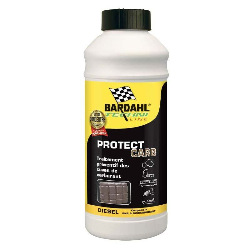 Bardahl - Traitement préventif du carburant protect carb 1 litre