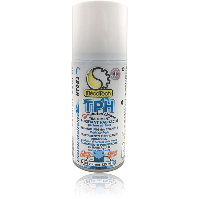 Traitement Purifiant Habitacle tph Mecatech 125 ml