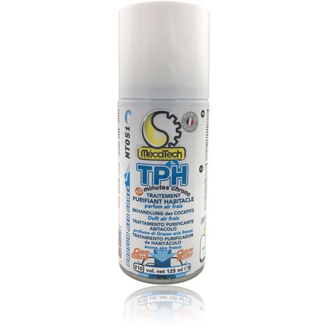 Traitement Purifiant Habitacle TPH MecaTech 125 ml