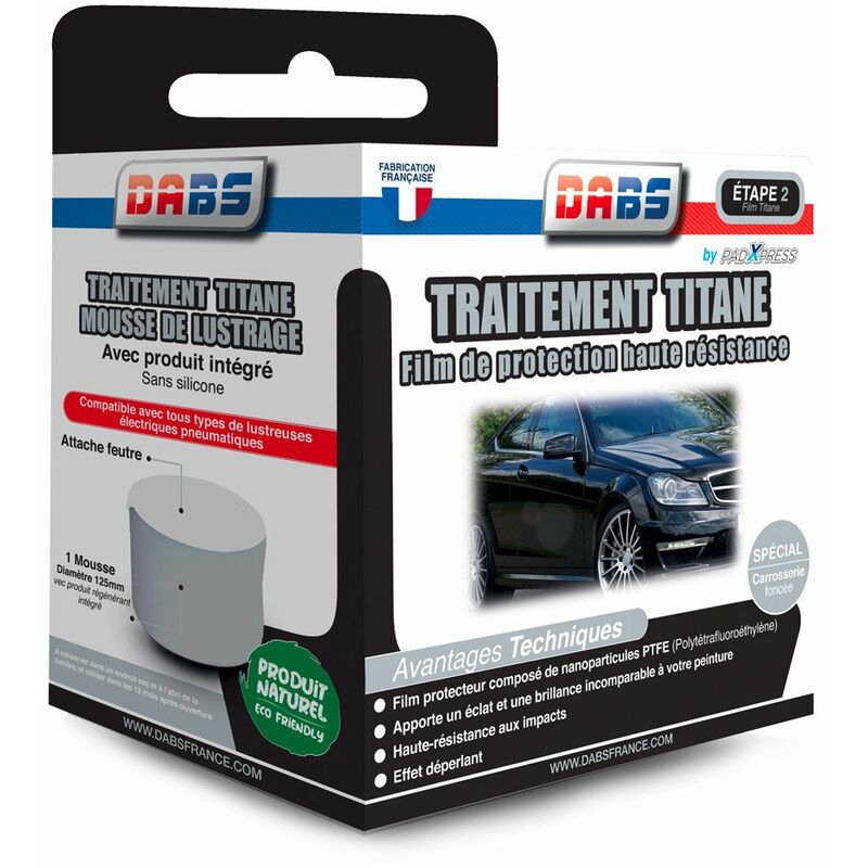 Traitement titane carrosserie foncée Dabs