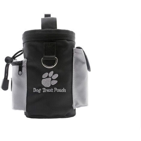 Traiter chien taille pochette sac mains libres Triomphe Pet dressage de chiens taille de sac de nourriture avec distributeur de sac de merde intégré