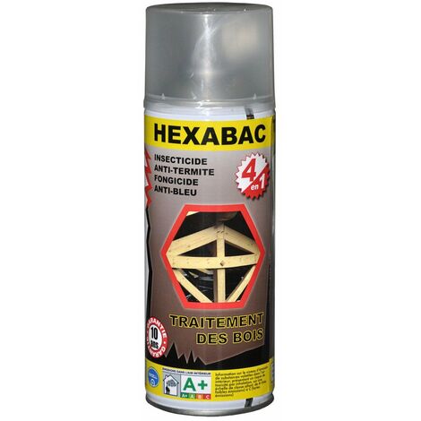 Spray traitement bois 4 en 1 OBBIA 400ml - SPTEX4/1
