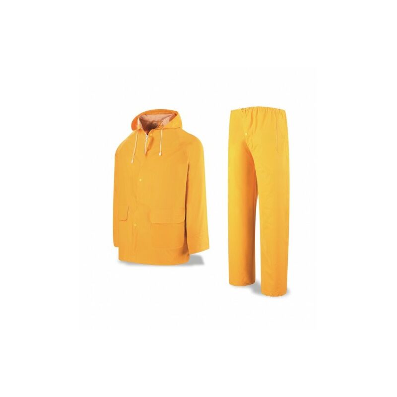 

Traje De Agua De Pvc Ajustable Amarillo