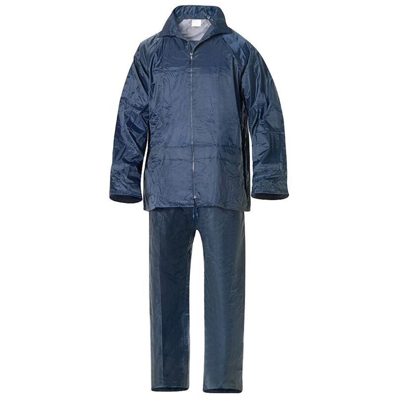 

Traje de agua impermeable azul nylon talla 8-xl