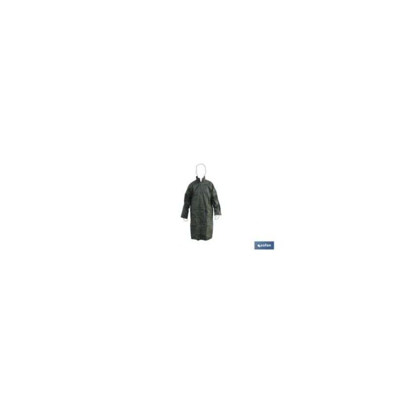 

Abrigo de lluvia verde poliesterpvc talla-xxl