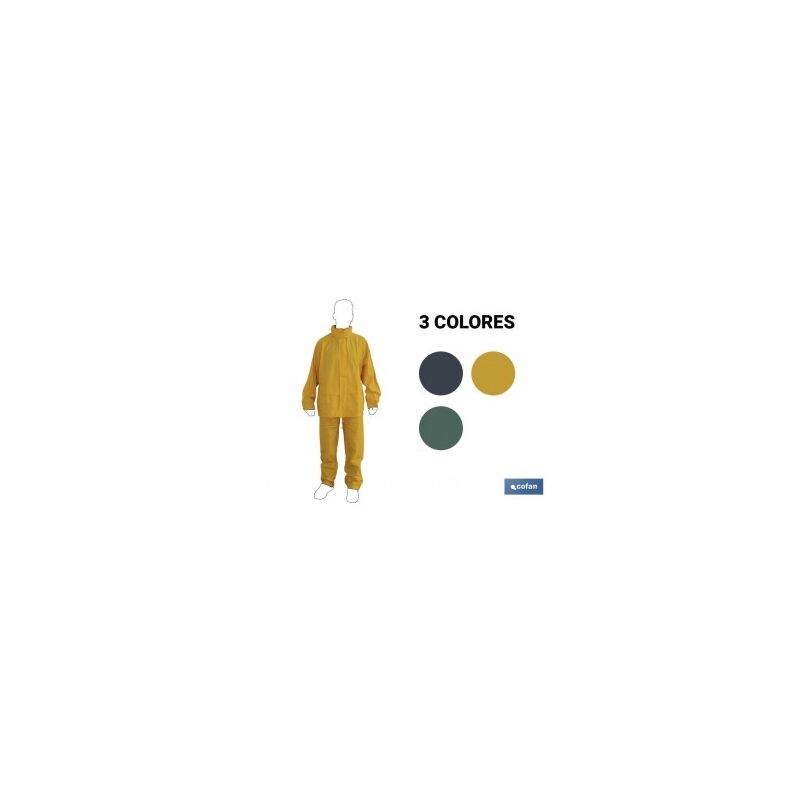 

Traje de agua pupvc amarillo talla xxxl