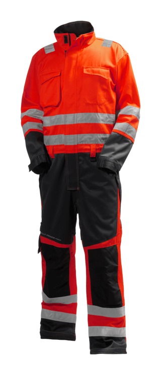 

Helly Hansen Workwear - Traje de alta visibilidad Alna Suit Helly Hansen 77610 | C58 - Rojo / Gris carbón