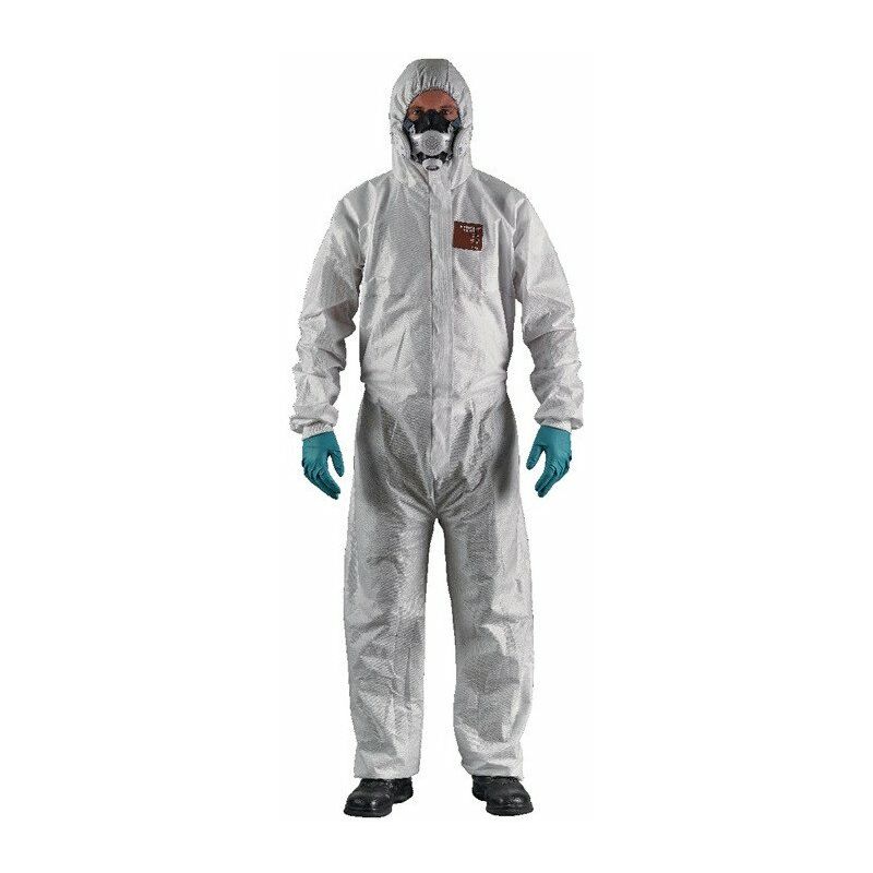 

Traje de protección AlphaTec® 1600 Plus Size XXXL blanco PSA III MICROGARD