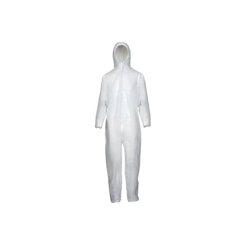 

Traje Desechable Pp,40 G/M2,Talla 3Xl, Blanco