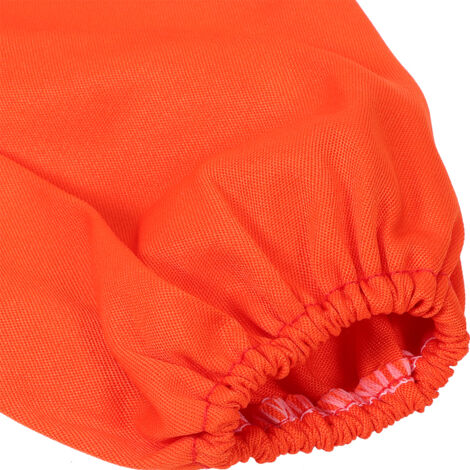 Traje protector de apicultor, naranja, XXL, mezcla de poliéster y algodón, mono antipinchazos con cremallera.