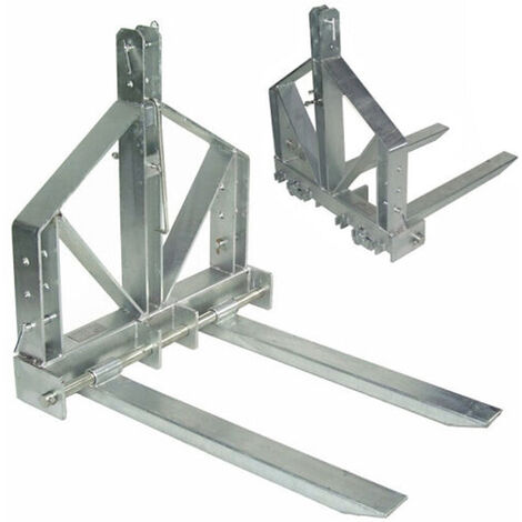 Traktor Palettengabel 700kg Kat 1 Dreipunkt-Heck Gabelzinken Staplergabel 56134