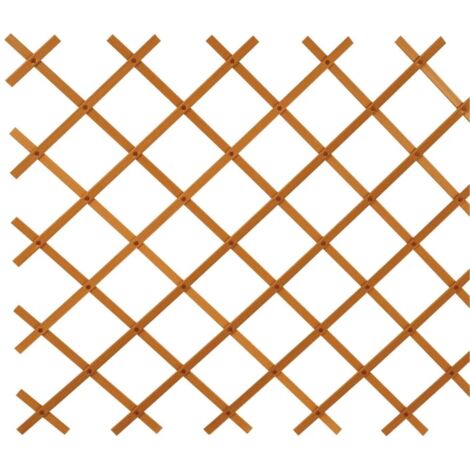 traliccio esterno pvc 1x1m marrone