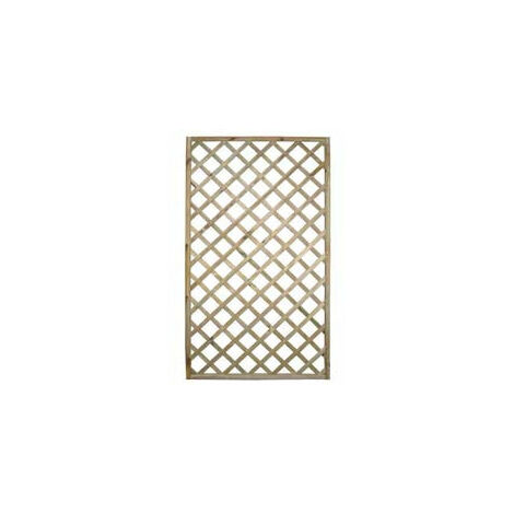 Traliccio in pino impregnato cornice mm.35x35 - cm.120x180h.