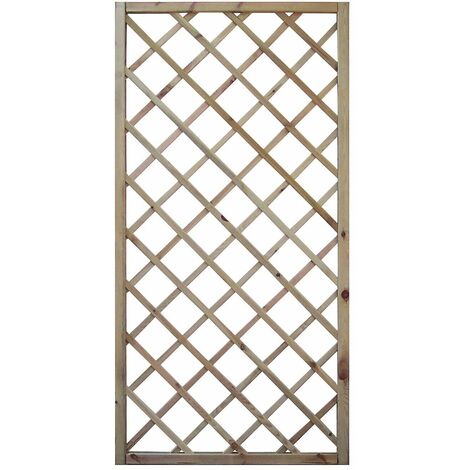 Pannello grigliato legno pino impregnato in autoclave rettangolare 4,5x60x180 cm