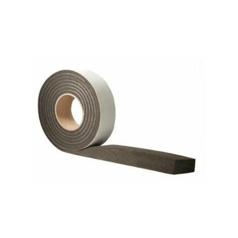 Tramico – Joint d'isolation Compriband mousse imprégnée 40m – Largeur 15mm – Étanchéité pour menuiseries extérieures – Résistance à la déchirure > 425Nm