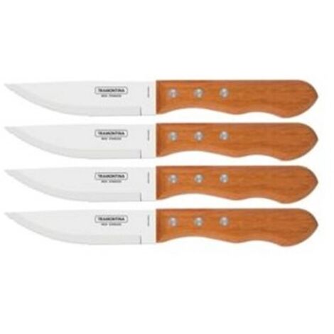 Tramontina Dynamic Jumbo Ensemble de 4 couteaux à griller 12,7 cm