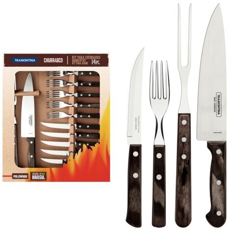 Tramontina FSC Polywood Chestnut 14-teiliges Bratset