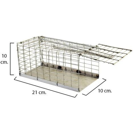 Trampa Para Ratas Ratones X 3 Unidades con tapa Grande Eficaz