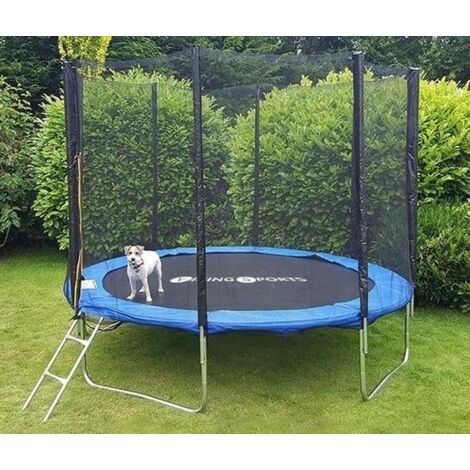 Trampolin - blau - 366 cm