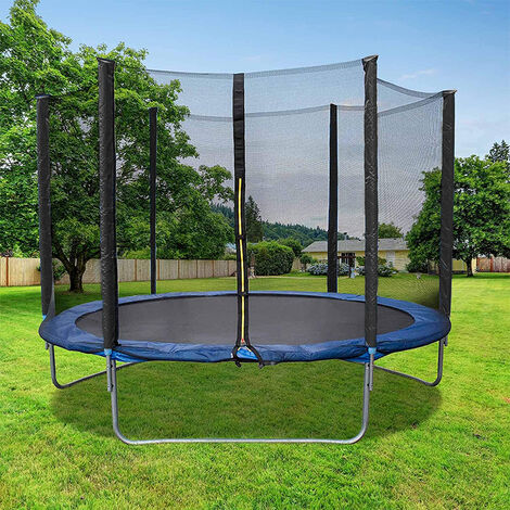Trampolín Cama elástica de jardín con red de seguridad juego deporte exterior jardín Ø183cm