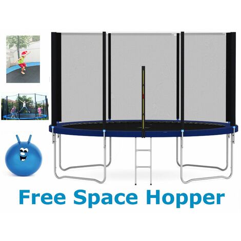 Trampoline 14 FT with Enclosure Spring Cover & Ladder