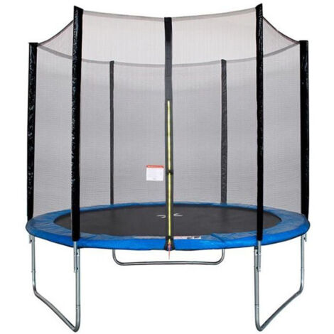 Trampoline Ø 250 cm MAXI ECO - Bleu - KANGUI - Avec Filet