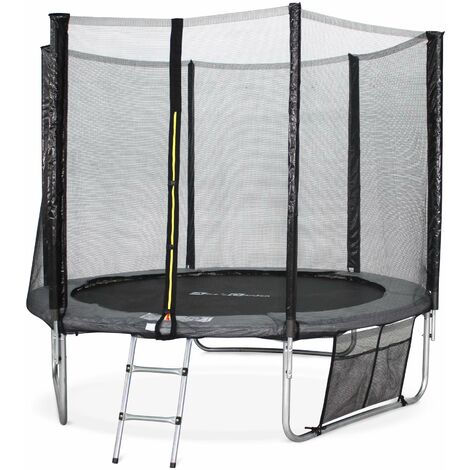 Trampoline 250cm avec accessoires - Pluton XXL