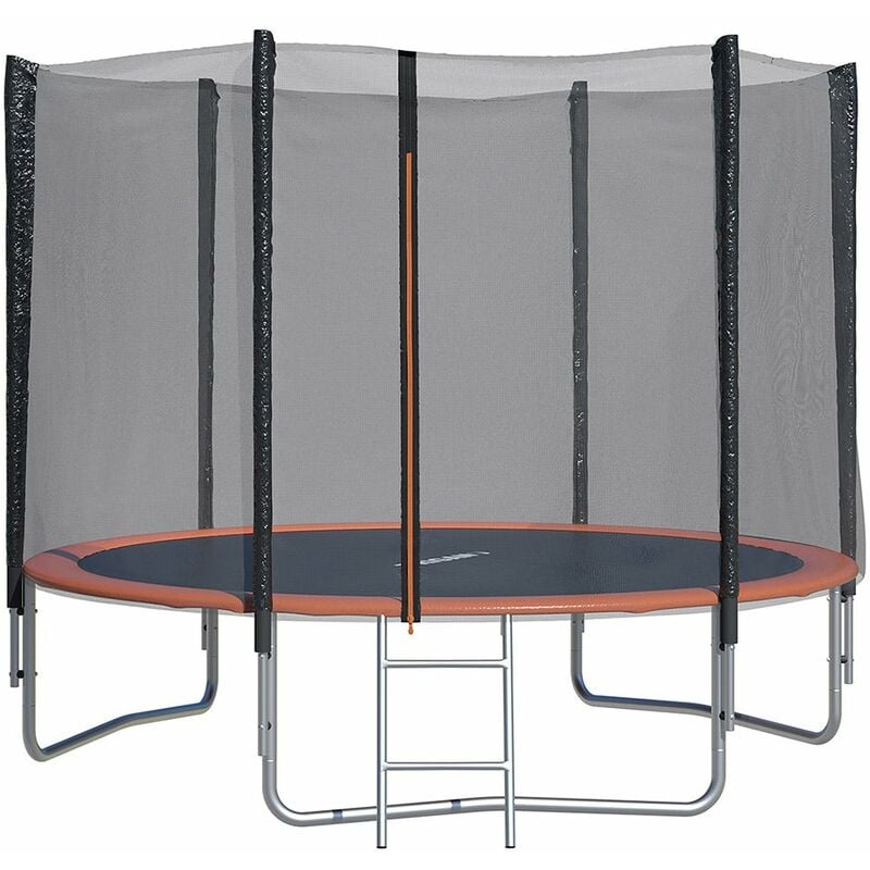 Trigano - Trampoline 3,05 m avec filet de sécurité et échelle