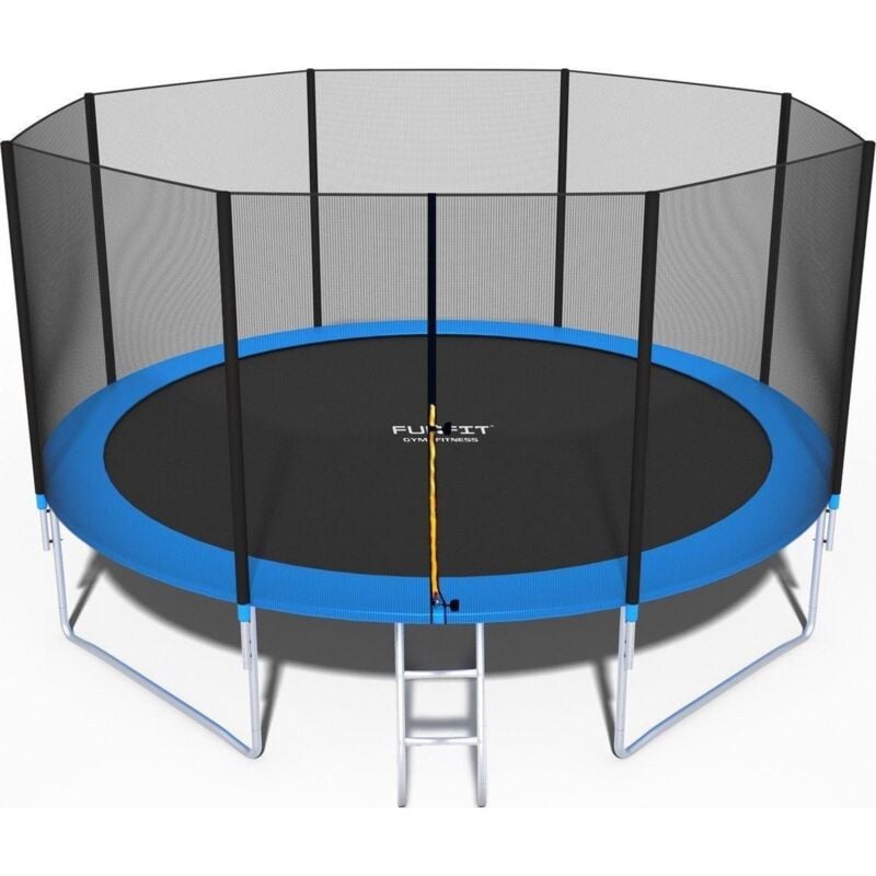 Viking Choice - Trampoline - 435 cm - avec filet & échelle - jusqu'à 180 kg