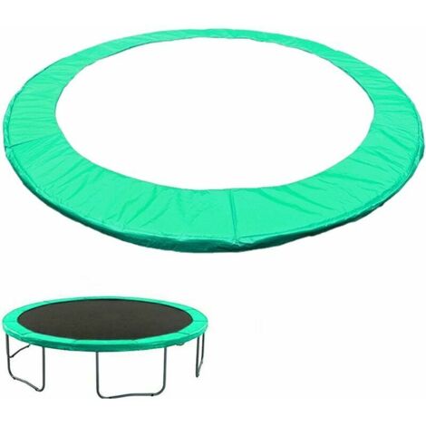Trampoline bord couvre trampoline ressort housse de protection latérale ø244cm - Vert
