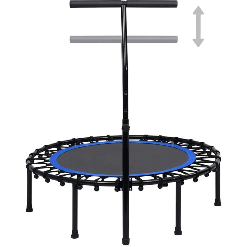 Trampoline de fitness avec poignée 102 cm