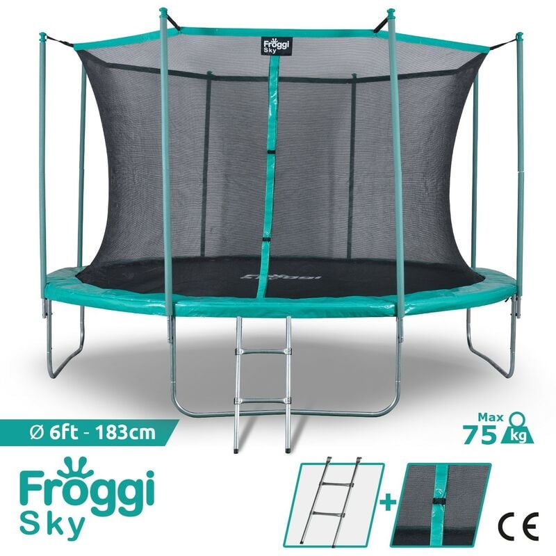 Trampoline d'extérieur pour enfant Froggi sky - 183cm