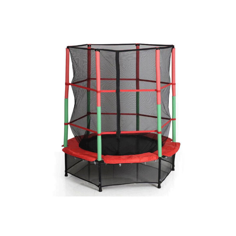 Trampoline d'intérieur pour enfants, 1,4 m de diamètre, pieds sûrs et anti-pincement, plus sûr et plus stable, modérément doux et dur