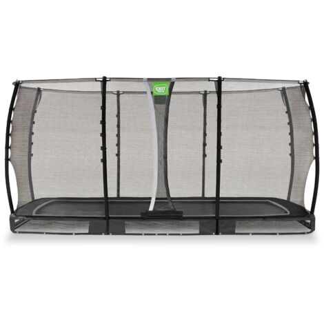 Trampoline enterré EXIT Allure Classic 244x427cm - noir